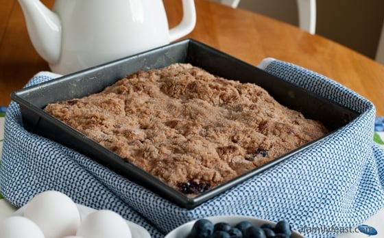 Blueberry Buckle - A Family Feast Blueberry Buckle - A Family Feast