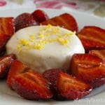 Panna Cotta with Balsamic Strawberries - A Family Feast