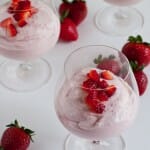 Strawberry Cheesecake Mousse - A Family Feast