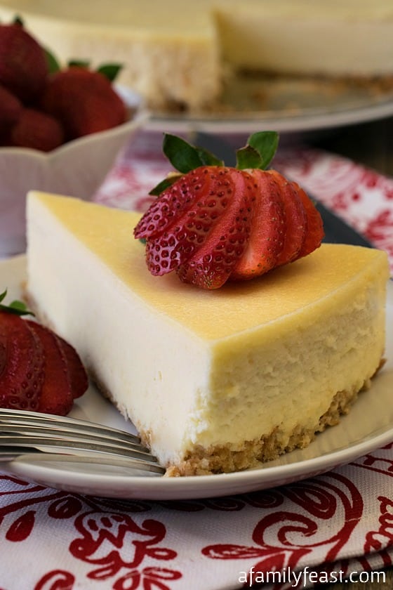 Best Classic Cheesecake Recipe (No Water Bath!)