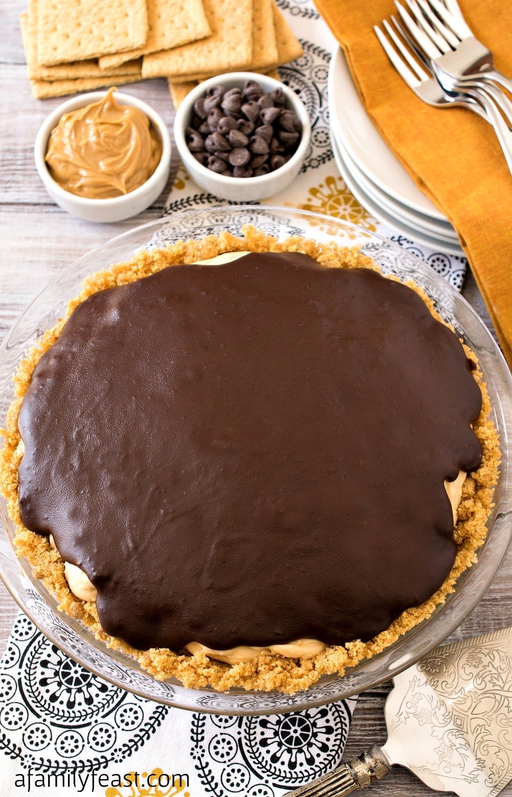 Chocolate Peanut Butter Pie