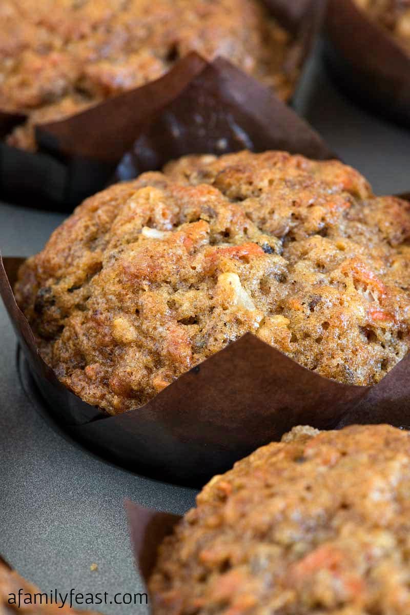 Morning Glory Muffins - A Family Feast