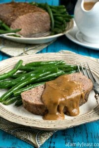 Jack's Meatloaf with Gravy - A Family Feast