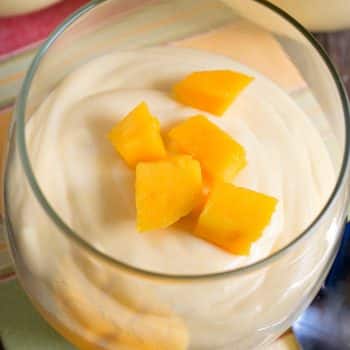 Mango Yogurt Mousse - A Family Feast
