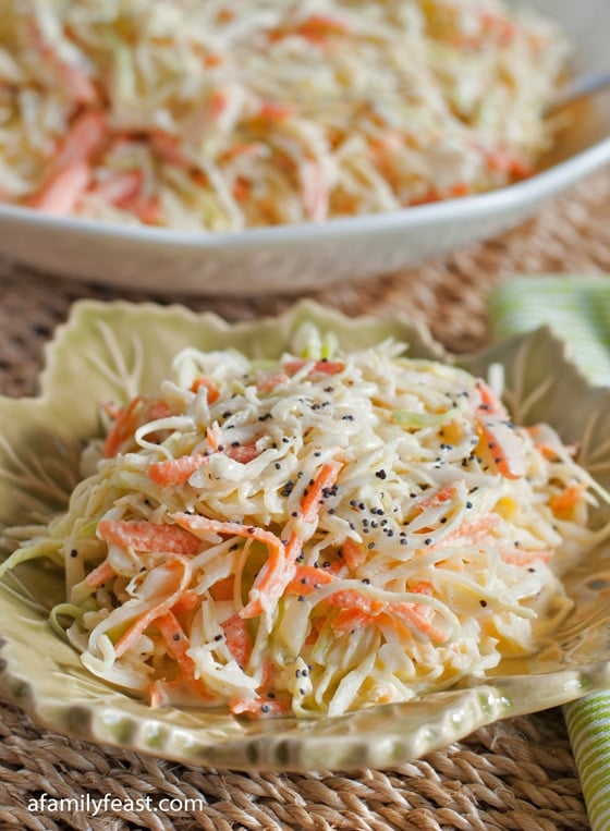 One of the best Coleslaw recipes around! Simple and delicious! 