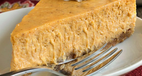 Pumpkin Cheesecake - A Family Feast