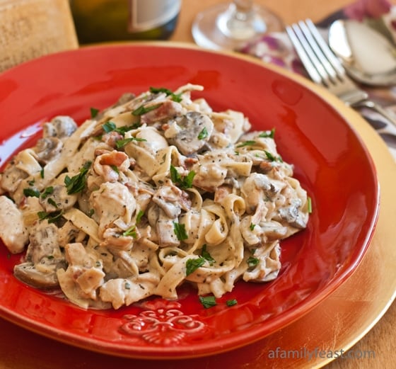 Chicken alla Boscaiola - A Family Feast