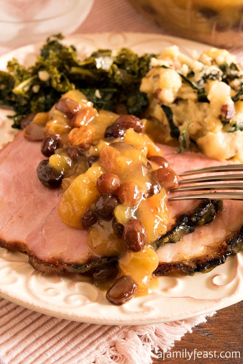 Pineapple Raisin Sauce Serve this easy sauce with your holiday ham!