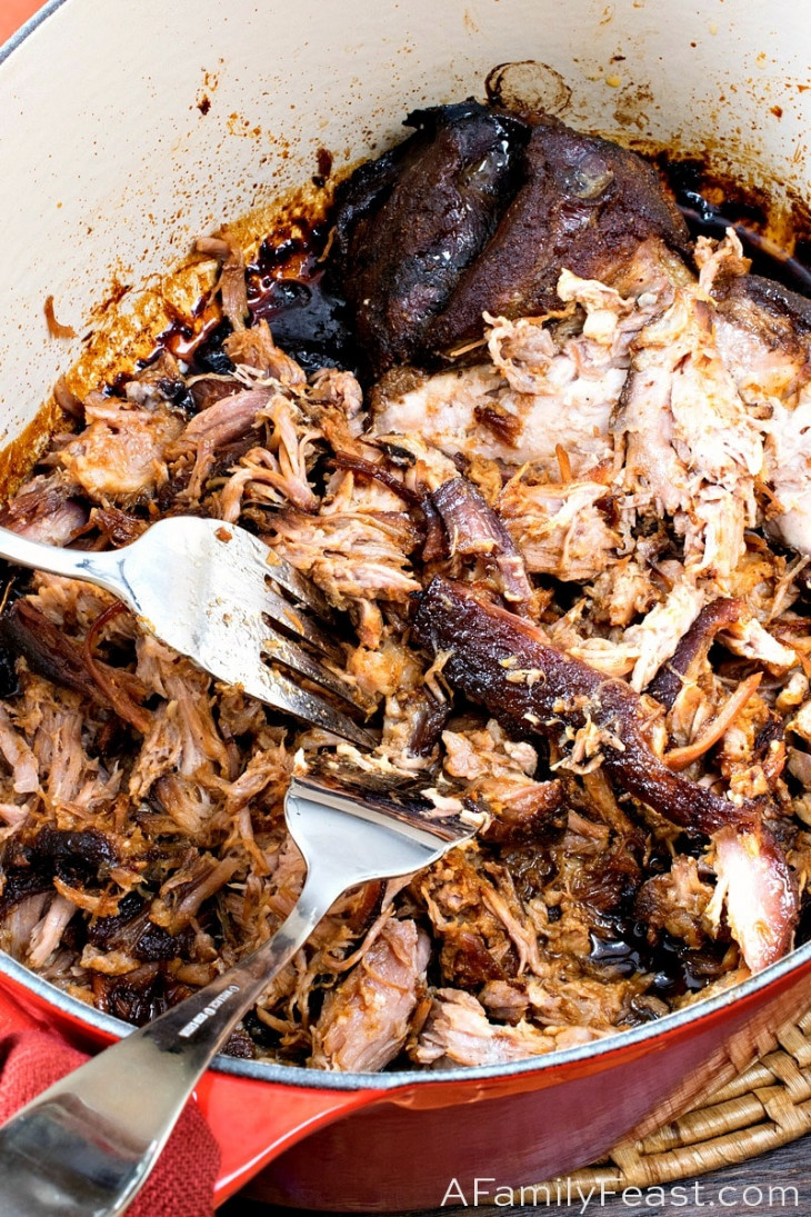 Pulled Pork with Bourbon Barbecue Sauce A Family Feast