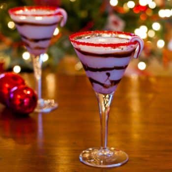 White Chocolate Peppermint Martini