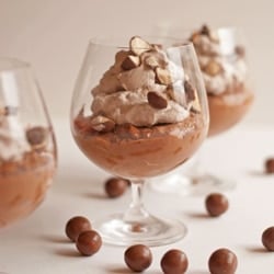 Chocolate Malted Mousse