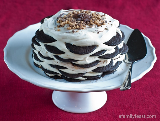 Chocolate Nutella Toffee Icebox Cake A Family Feast
