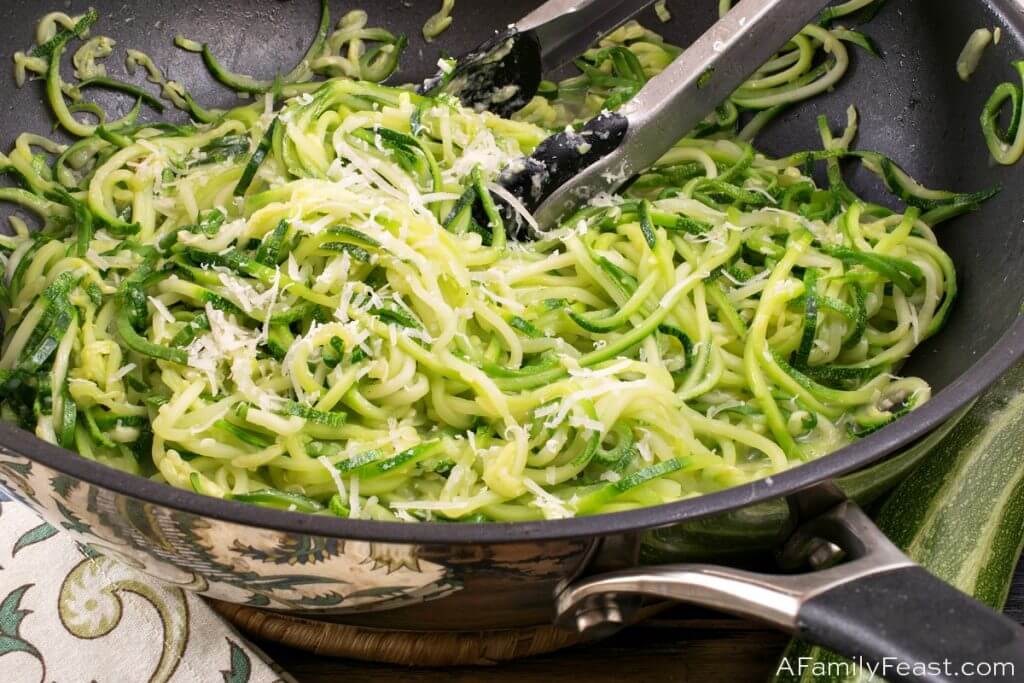 Zucchini Spaghetti A Family Feast