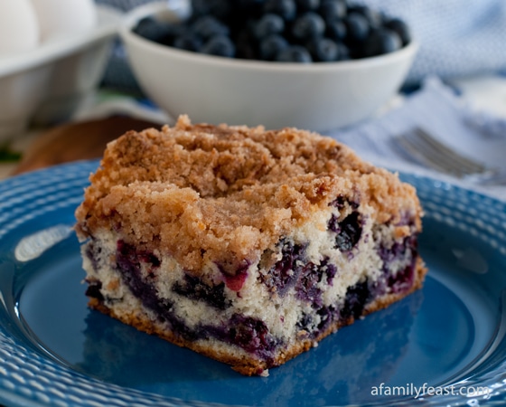 Blueberry Buckle - A Family Feast