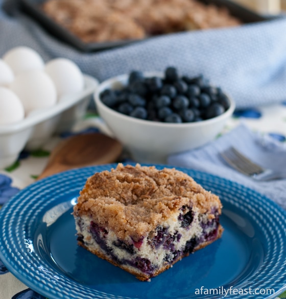 Blueberry Buckle - A Family Feast