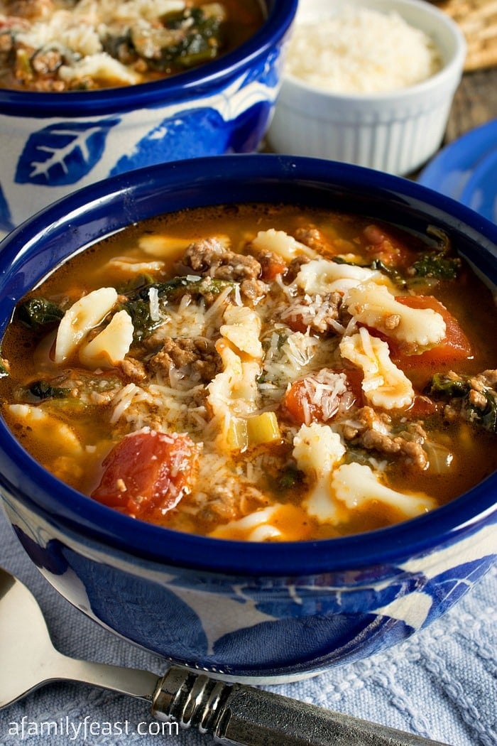 Hamburger Soup - A Family Feast