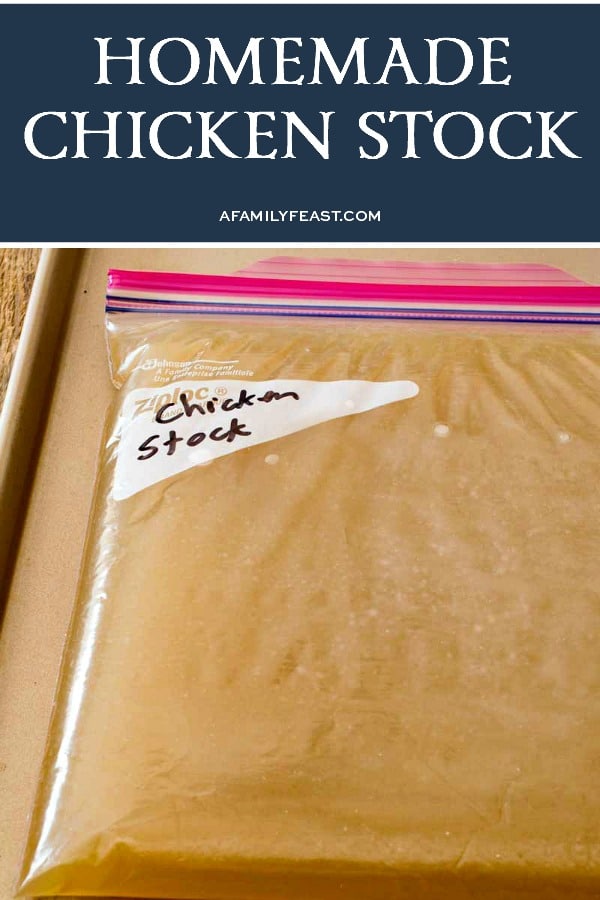 Homemade Chicken Stock 