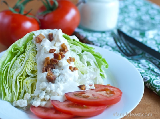 Roman Wedge Salad - A Family Feast