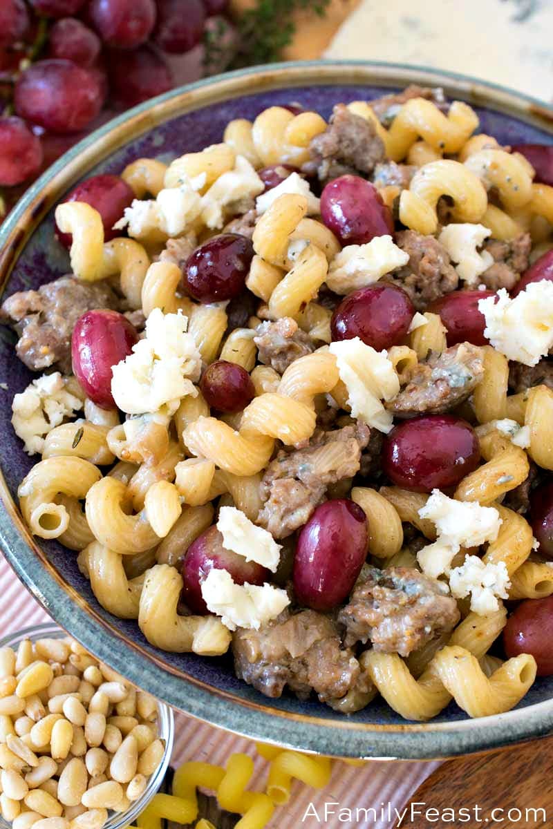 Pasta L'uva with Gorgonzola