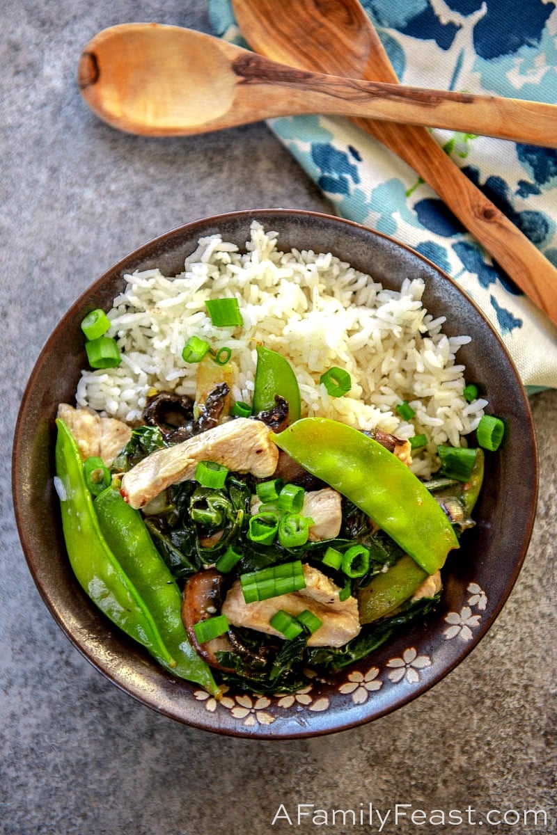 Forget calling for take-out...this Velvet Chicken with Vegetables is easy to make, and just as delicious as the version served at your favorite Asian restaurant. Velvet Chicken with Vegetables