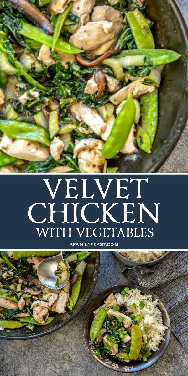 Velvet Chicken with Vegetables