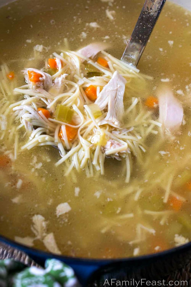 Chicken Noodle Soup (New York Penicillin) 