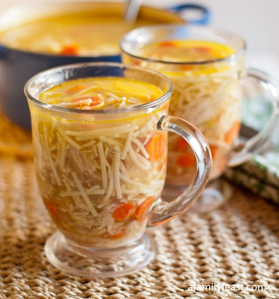 Chicken Noodle Soup - A Family Feast