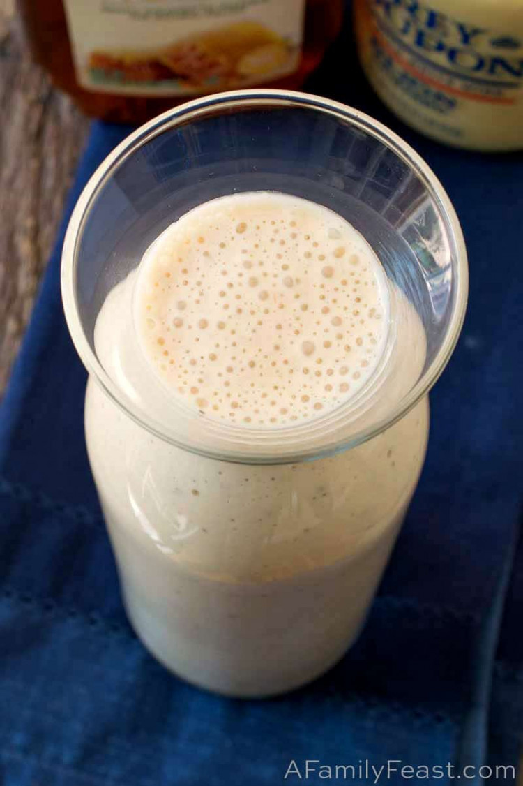 Honey Dijon Ranch Dressing - A Family Feast