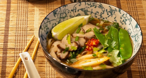 Asian Noodle Soup - A Family Feast