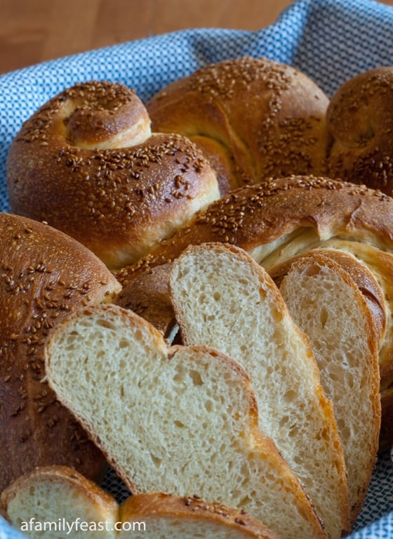 Pane Siciliano - A classic Italian Sicilian sesame seed bread. So delicious!