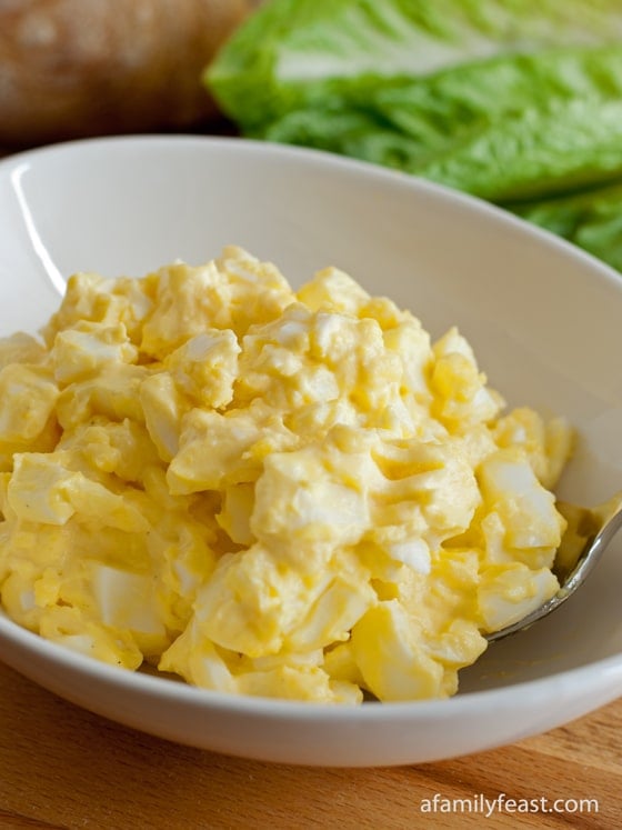Classic Egg Salad - Simple ingredients are best when it comes to making a classic egg salad! 