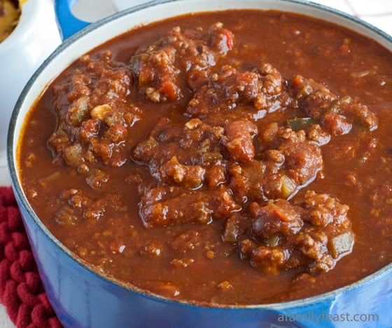 Jack's Chili - A Family Feast
