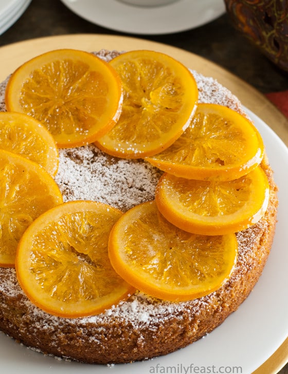 Almond Orange Cake - A Family Feast