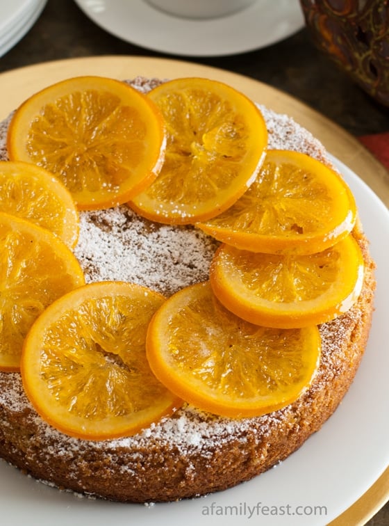 Almond Orange Cake - A Family Feast