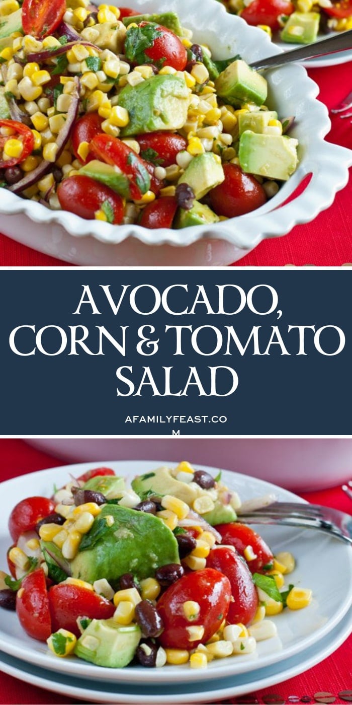 Avocado Corn & Tomato Salad