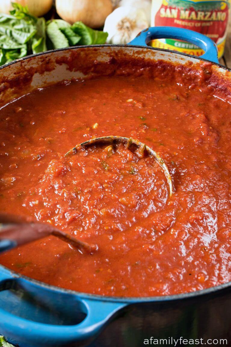 The Best Italian Tomato Sauce A Family Feast®