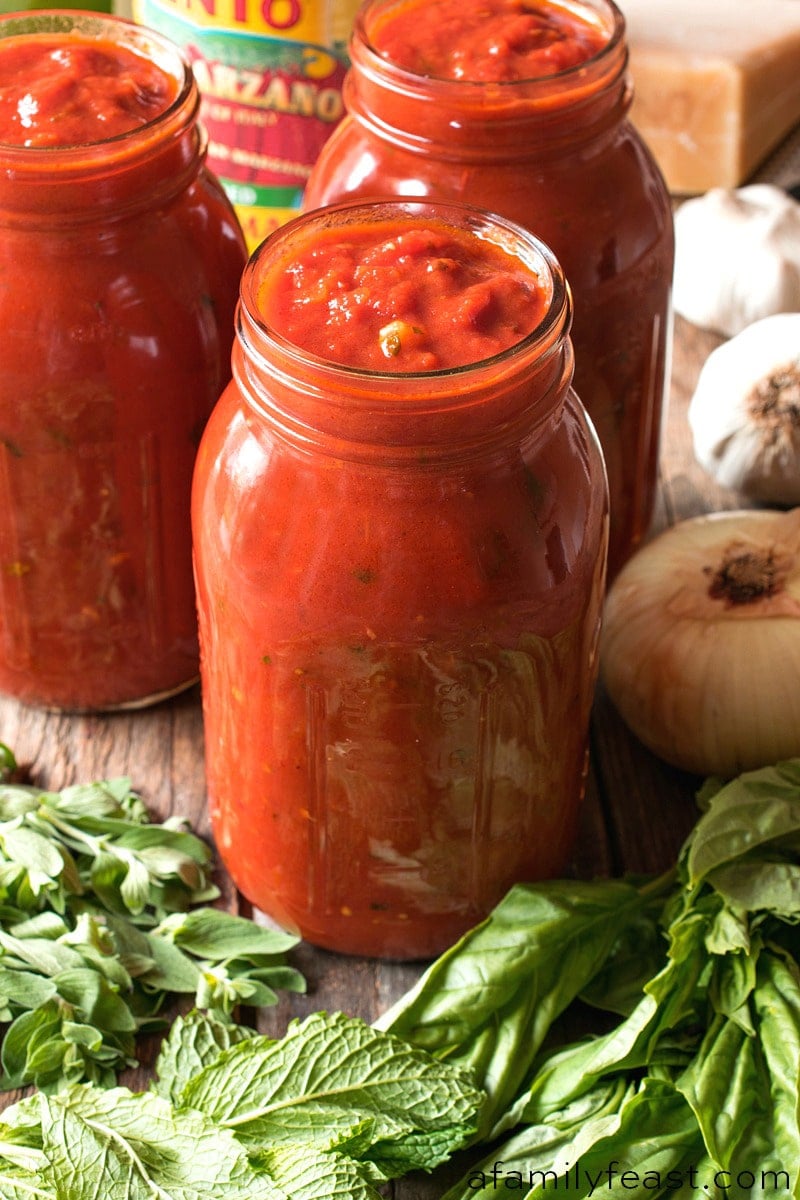 The Best Italian Tomato Sauce - A Family Feast®