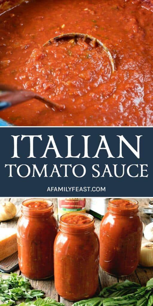 The Best Italian Tomato Sauce A Family Feast®