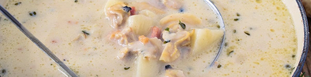 Easy Clam Chowder Recipe - Belly Full