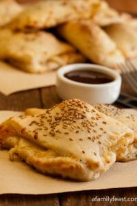 Beef Calzones - A Family Feast