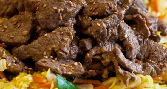 Beef and Cabbage Stir Fry - A Family Feast