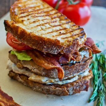 Grilled Chicken Club with Rosemary Aioli - A Family Feast