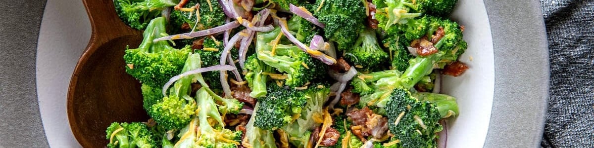 Broccoli and Bacon Salad