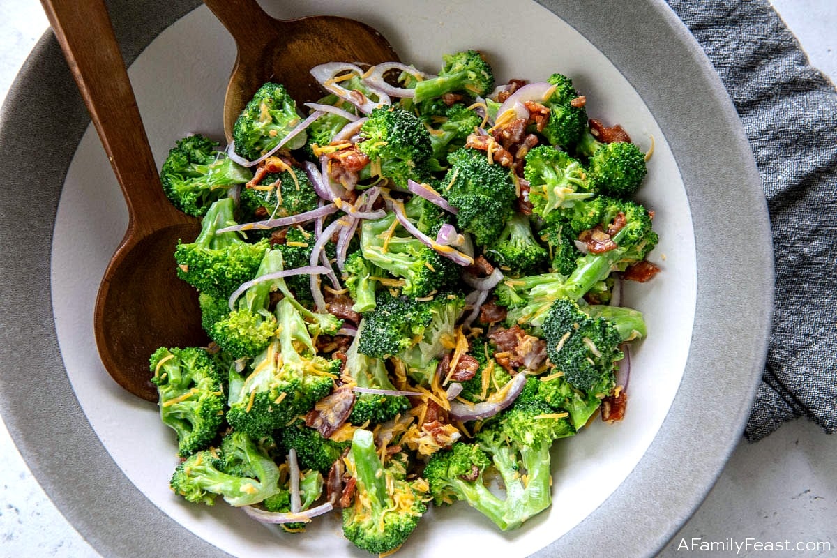 Broccoli and Bacon Salad 