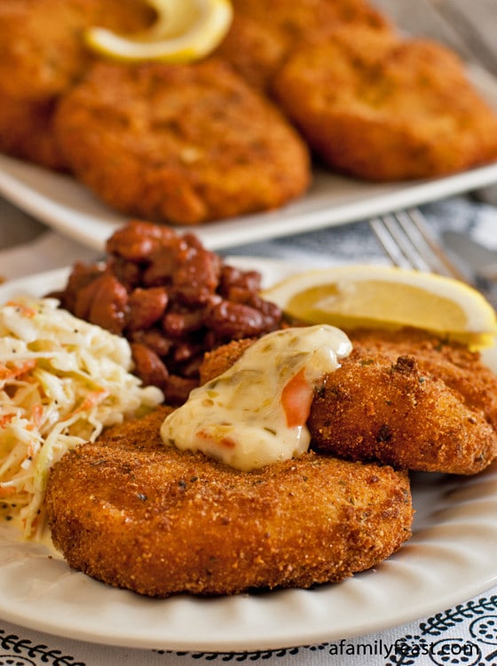 Cod Fish Cakes - A Family Feast