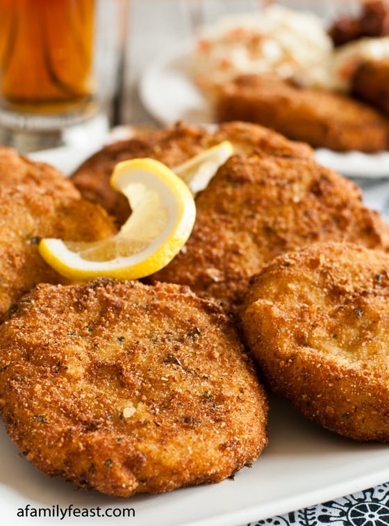 Cod Fish Cakes - A Family Feast