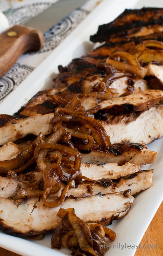 Marinated Grilled Chicken - A Family Feast