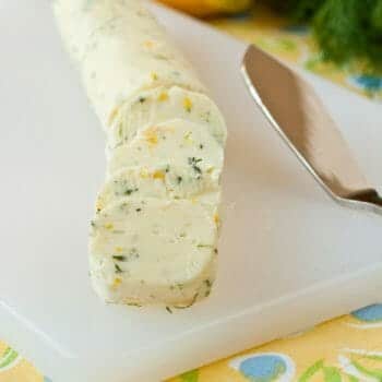 Lemon Dill Compound Butter - A Family Feast
