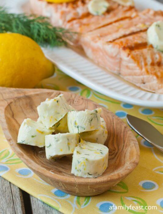 Lemon Dill Compound Butter A Family Feast®