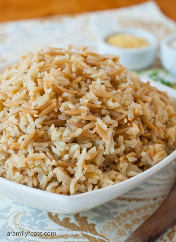Rice Pilaf - A Family Feast